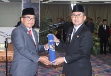 Samsudin Lantik Ir. Fredy SM sebagai Pj. Sekda Provinsi Lampung