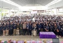 497 KPPS Dilantik Serentak oleh PPK Kecamatan SP Padang