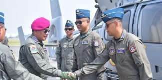 Dankormar Terima Brevet Kehormatan Penerbang TNI AL
