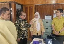Tingkatkan Kinerja Pegawai, Pj. Gubernur Samsudin Sidak ke Sejumlah OPD