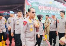 Dipusatkan di Ogan Ilir, Kapolda Sumsel dan Pangdam II/Sriwijaya Tanam Jagung dalam Program 1 Juta Hektare