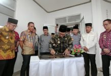 Pj. Gubernur Samsudin Resmikan Masjid Miftahul Jannah di Kompleks Dispora Lampung