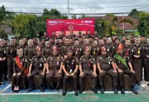 Bersama Wujudkan Birokrasi Bersih, Kejaksaan Negeri OKI Gelar Apel Integritas