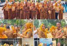 Apel Pagi Disdik OKI, Momentum Apresiasi Kinerja Pegawai