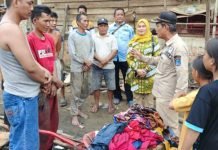 Kebakaran di Sungai Menang OKI, Pedagang Pasar Dikejutkan Asap Tebal