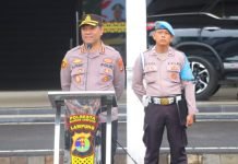 Pimpin Apel Perdana, Kapolresta Bandar Lampung Minta Personel Jaga Integritas dan Sinergitas