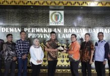 DPRD Lampung Terima SK Penetapan Gubernur dan Wagub Terpilih