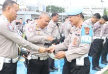 Cegah Perilaku Menyimpang, Kombes Ferry Handoko Beri Arahan ke Personel Polantas Polda Sumsel