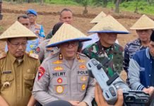 Polda Lampung Dukung Ketahanan Pangan Nasional, 2.837,90 Hektare Lahan Disiapkan