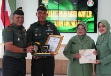 Dandim 0402/OKI-OI Pimpin Pelepasan Pabung Ogan Ilir