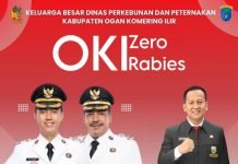 OKI Bebas Rabies, Disbunnak Pastikan Vaksinasi Hewan Berjalan Maksimal