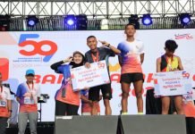 Pj. Gubernur Samsudin Lepas Ribuan Peserta Lomba Lari Bank Lampung Run 2025