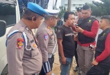 Polda Lampung Periksa Kesehatan dan Tes Alkohol Bagi Para Pengemudi