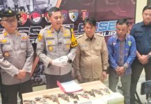 Polres OKI Gencarkan Imbauan, Warga Sukarela Serahkan 9 Pucuk Senpira