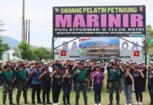 Puslatpurmar-8 Teluk Ratai Gelar Pembinaan Character Building Bagi Pelajar SMKK BPK Penabur Lampung