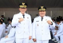 Dilantik Presiden Prabowo, Radityo Egi Pratama-M. Syaiful Anwar Resmi Jabat Bupati-Wabup Lampung Selatan
