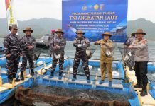 Pj. Gubernur Samsudin Dampingi KSAL Tinjau Program Ketahanan Pangan Nasional dan Makan Bergizi Gratis