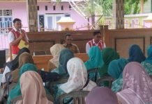 PLN UP3 Pringsewu Bersama Pemerintah Tambah Rejo Sosialisasikan Bahaya Listrik