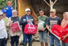 Wabup M. Syaiful Anwar Tinjau Langsung Lokasi Banjir di Lampung Selatan