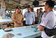 Jelang Ramadhan, Wabup Syaiful Tinjau Ketersediaan dan Harga Bahan Pokok di Pasar Inpres Kalianda