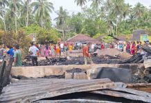Kebakaran Hanguskan Sejumlah Rumah di Tapanuli Selatan