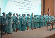 Purnama Wulan Sari Mirzani Djausal Dilantik Jadi Ketua TP PKK dan Ketua TP Posyandu Provinsi Lampung