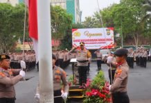 Hari Kesadaran Nasional, Kapolresta Bandar Lampung Ajak Tingkatkan Nasionalisme