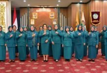 Zita Anjani Lantik Pengurus TP PKK Lampung Selatan Masa Bhakti 2025-2030