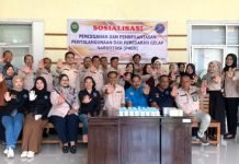 BNNK OKI Gelar Tes Urine di PN Kayuagung, Seluruh Pegawai Negatif Narkoba