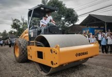 Gubernur Lampung Resmikan Perbaikan Jalan di Kabupaten Pringsewu