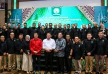 Bupati Muba Hadiri Pelantikan Pengurus GAPKI Sumsel Periode 2024-2029