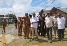 Komisi IV DPRD Lampung Tinjau Jalan Rusak di Lampung Tengah