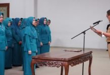 Bupati Novriwan Kukuhkan Ketua TP PKK Tubaba, Tekankan Kolaborasi dan Solidaritas