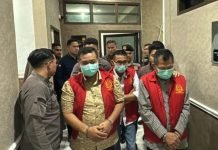 Kejari OKI Sikat Pejabat Nakal, 4 Tersangka Korupsi Dispora Ditahan
