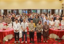 Polda Lampung Berbagi Takjil dan Buka Puasa Bersama Awak Media