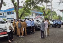 Tindak Lanjuti SKK, Kejari OKI Tertibkan Aset Kendaraan Daerah