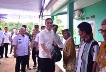Pemkab OKI dan PT Sampoerna Agro Salurkan Bantuan untuk Warga Terdampak Banjir di Pematang Panggang