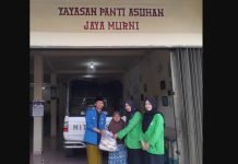 PC PMII PALI dan BEM STIT MH Berbagi Kebahagiaan, Salurkan Sembako ke Panti Asuhan