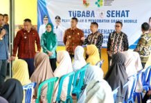 Launching Program Tubaba Q Sehat, Bupati Novriwan Jaya Ajak Masyarakat Cek Kesehatan