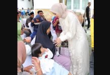 Wagub Jihan Nurlela Gelar Open House Idul Fitri di Rumah Dinas