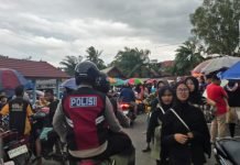 Polres PALI Gelar Patroli untuk Menjaga Kondusivitas Wilayah Selama Ramadan