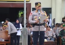 Polres PALI Gelar Apel Pasukan Operasi Keselamatan Musi 2025