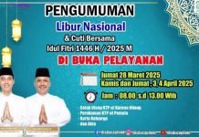 Disdukcapil OKI Tetap Buka Saat Libur Lebaran, Ini Jadwal dan Layanannya