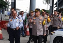 Operasi Ketupat Krakatau 2025, Kapolda Lampung Tinjau Kesiapan Terminal Rajabasa