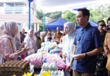 Pasar Murah Pemkab OKI Bantu Masyarakat Penuhi Kebutuhan Pokok Selama Ramadan