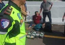 BNNP dan PJR Polda Lampung Gagalkan Penyelundupan 15 Kg Sabu di Tol Terpeka