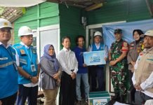 Gapai Berkah Ramadan, Donasi Pegawai PLN UID Lampung Hadirkan Sambungan Listrik Gratis