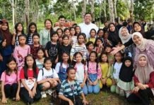 Usai Wisata ke Danau Biru, Wabup PALI Terpilih Kunjungi Kampung Inggris Tempirai Selatan