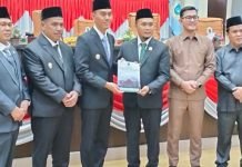 DPRD OKI Gelar Paripurna, Muchendi Paparkan Nota Pengantar LKPJ Kepala Daerah Tahun Anggaran 2024