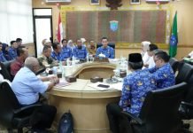 Pemkab OKI, BPPW Sumsel dan PT OKI Pulp Bahas Keberlanjutan SPAM Air Sugihan